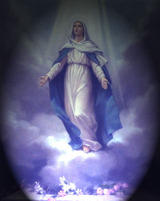 HONNEUR  LA VIERGE MARIE