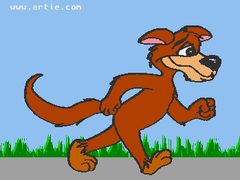 Walking Wolf